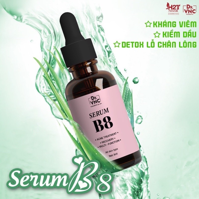 Serum giảm mụn B8,mờ thâm,se khít lỗ chân lông,căng bóng mịn màng❤️Skin 7 days hiệu quả sau 7 ngày sử dụng
