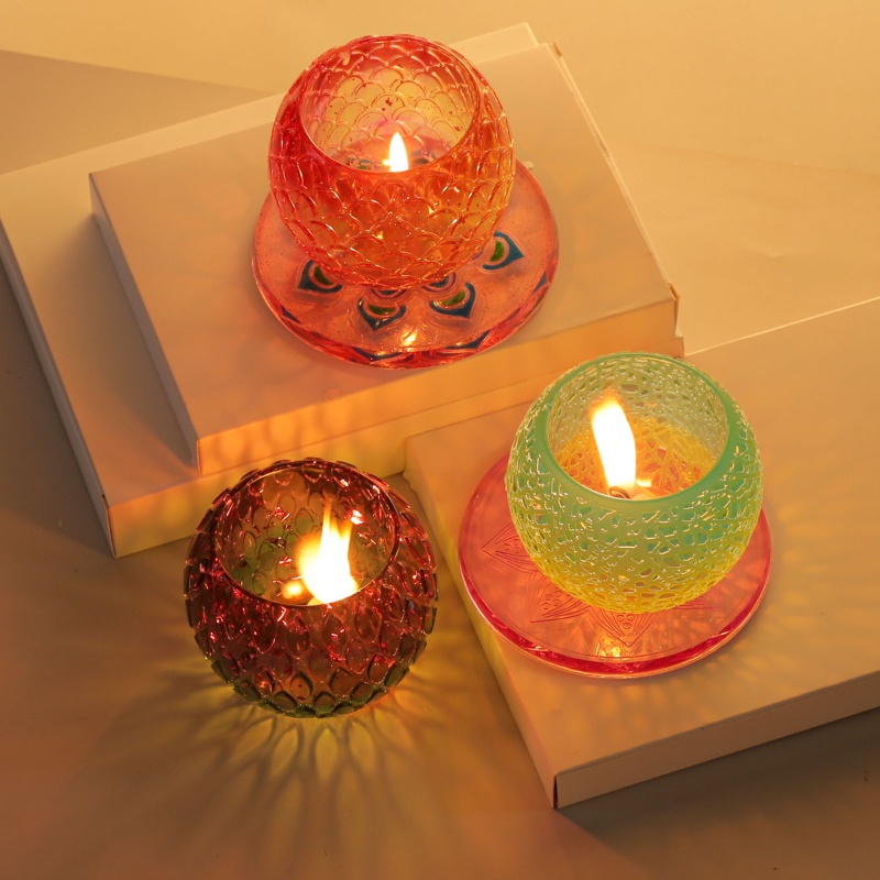 Set 6 Khuôn Silicone Làm Đế Lót Ly Tiện Dụng