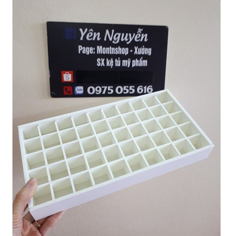 Khay son 50 ô đủ màu