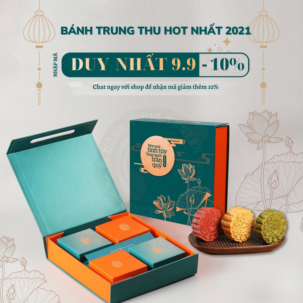 Bộ quà trung thu Bảo Ngọc Liên Đăng Thông Cát (Since 1918)