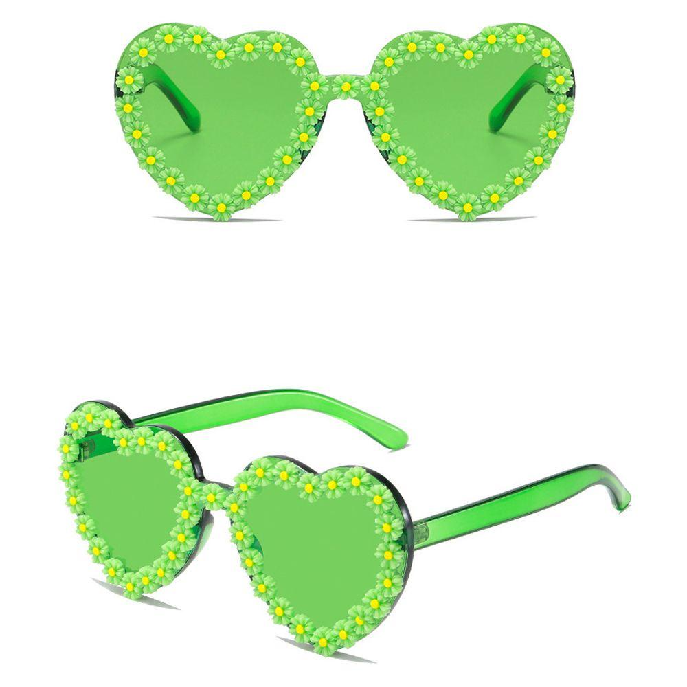 Kính Mát Hình Trái Tim Chống Tia UV400 Thời Trang Cho Nữ