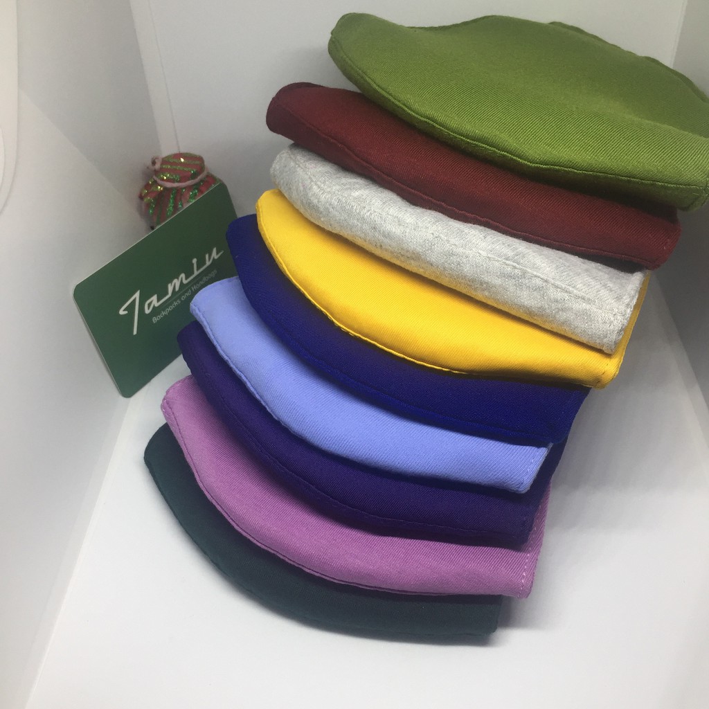 Khẩu trang vải trơn 3 lớp cao cấp | Có 17 màu | BigBuy360 - bigbuy360.vn