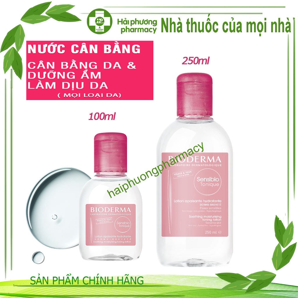 Sensibio Tonique - Nước cân bằng dưỡng ẩm và làm dịu da, tăng cường hiệu quả chăm sóc da nhạy cảm và da thường