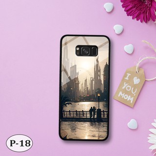 Ốp lưng kính Samsung S8+- hình 3D