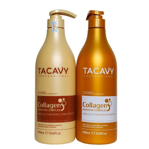 COMBO GỘI XẢ TACAVY 1000ml x2 SIÊU MỀM MƯỢT HÀNG CHÍNH HÃNG | BigBuy360 - bigbuy360.vn