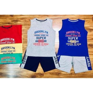 Bộ 3 lỗ bé trai size đại 💥 freeship 💥bộ thun ba lỗ bé trai