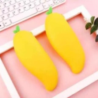 Sỉ túi bút silicone hình quả xoài  Giahan