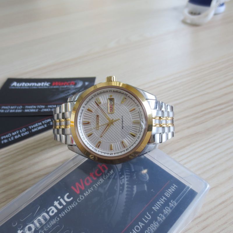 Đồng hồ cơ nam Citizen Automatic - Tự động nạp cót