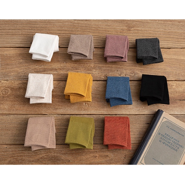 Tất Cao Cổ - Tất nữ nhún cổ cao vớ nữ phong cách vintage hàn quốc Phụ Kiện Tiên Tiên