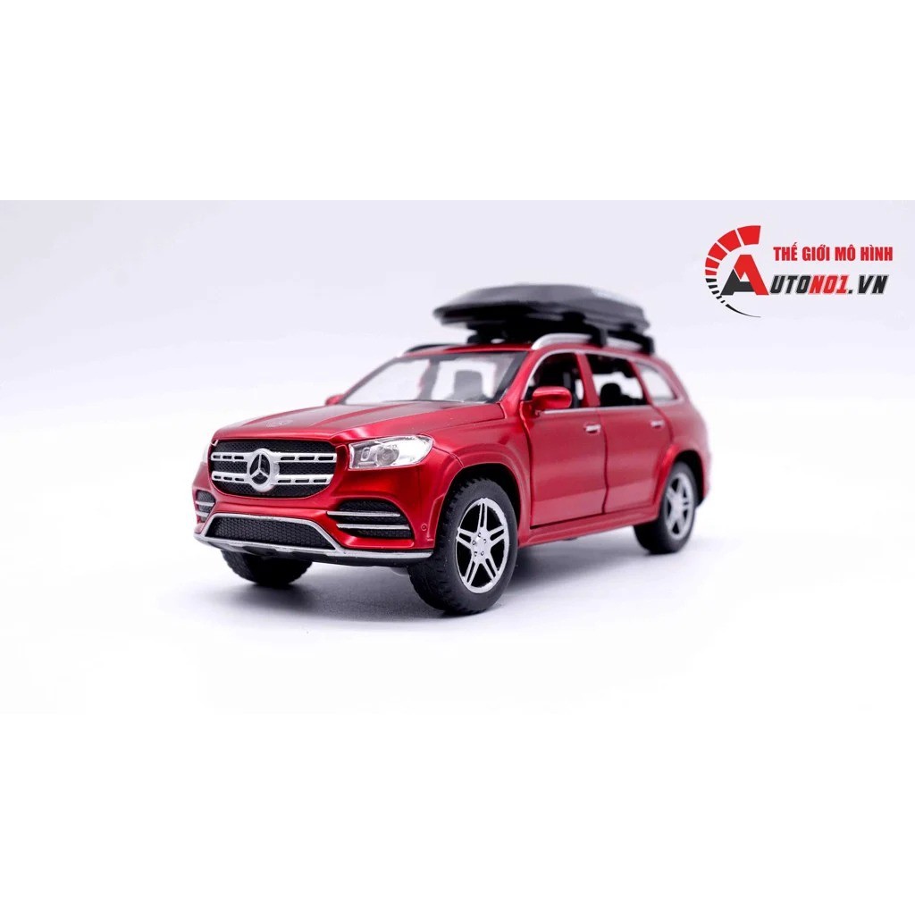 MÔ HÌNH XE MERCEDES GLS-580 RED CÓ MUI 1:32 ALLOY 7439