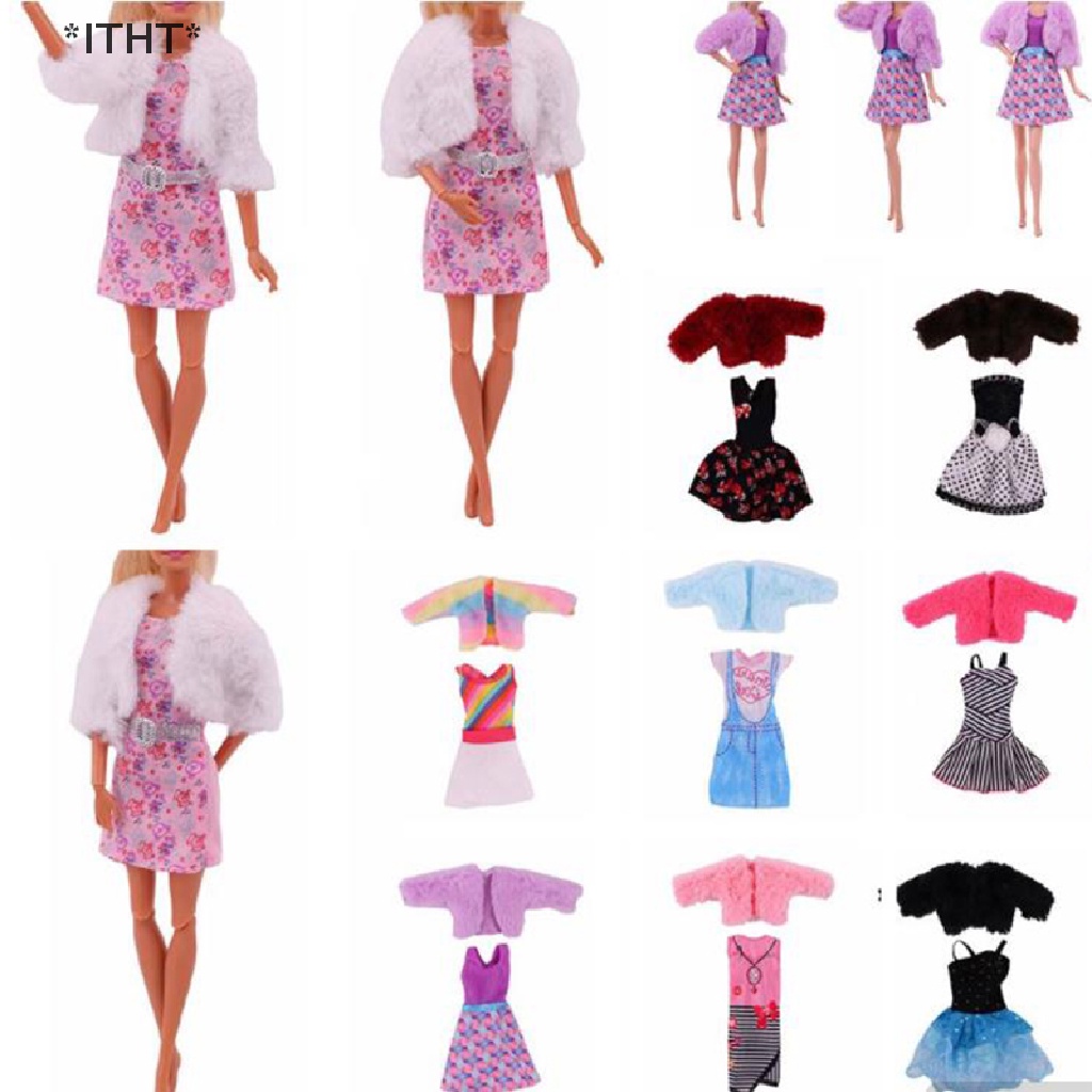 Bộ 2 Áo Khoác Thời Trang Cho Búp Bê Tỉ Lệ 1 / 6