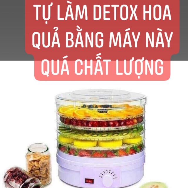 MÁY SẤY HOA QUẢ MINI