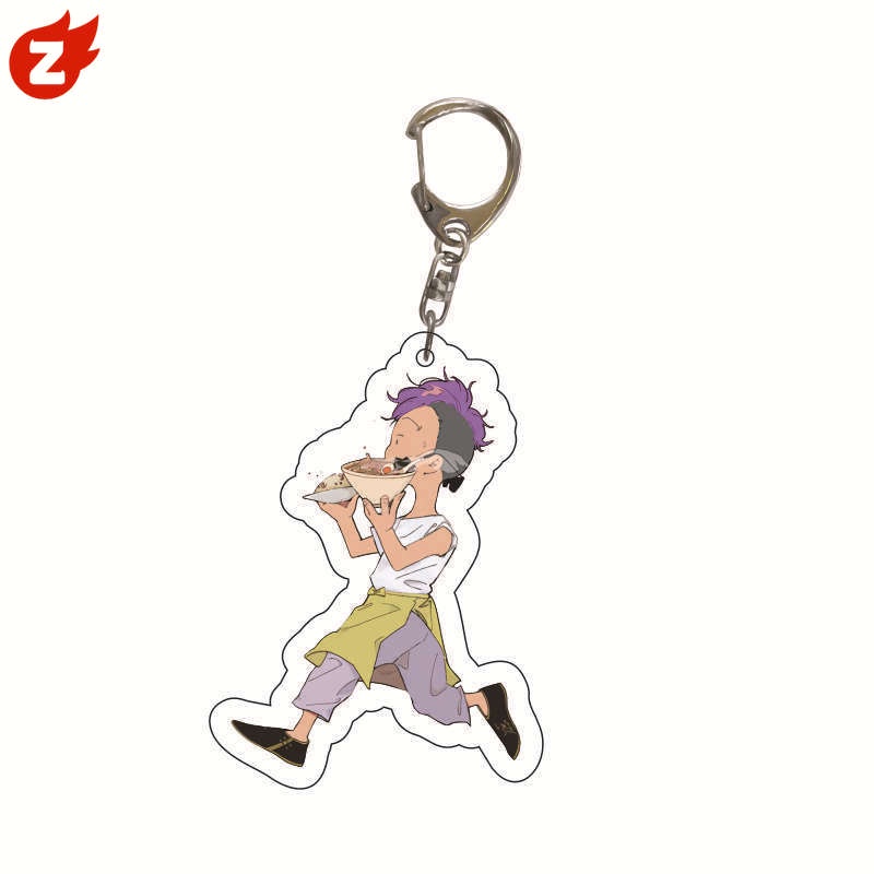 1 Móc Khóa Acrylic Hình Cá Chuối Dễ Thương