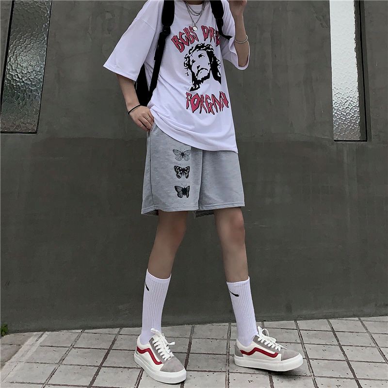Quần Short Thun Nam Nữ Tiger.86 Ba Con Bướm, Quần Đùi Unisex SH11