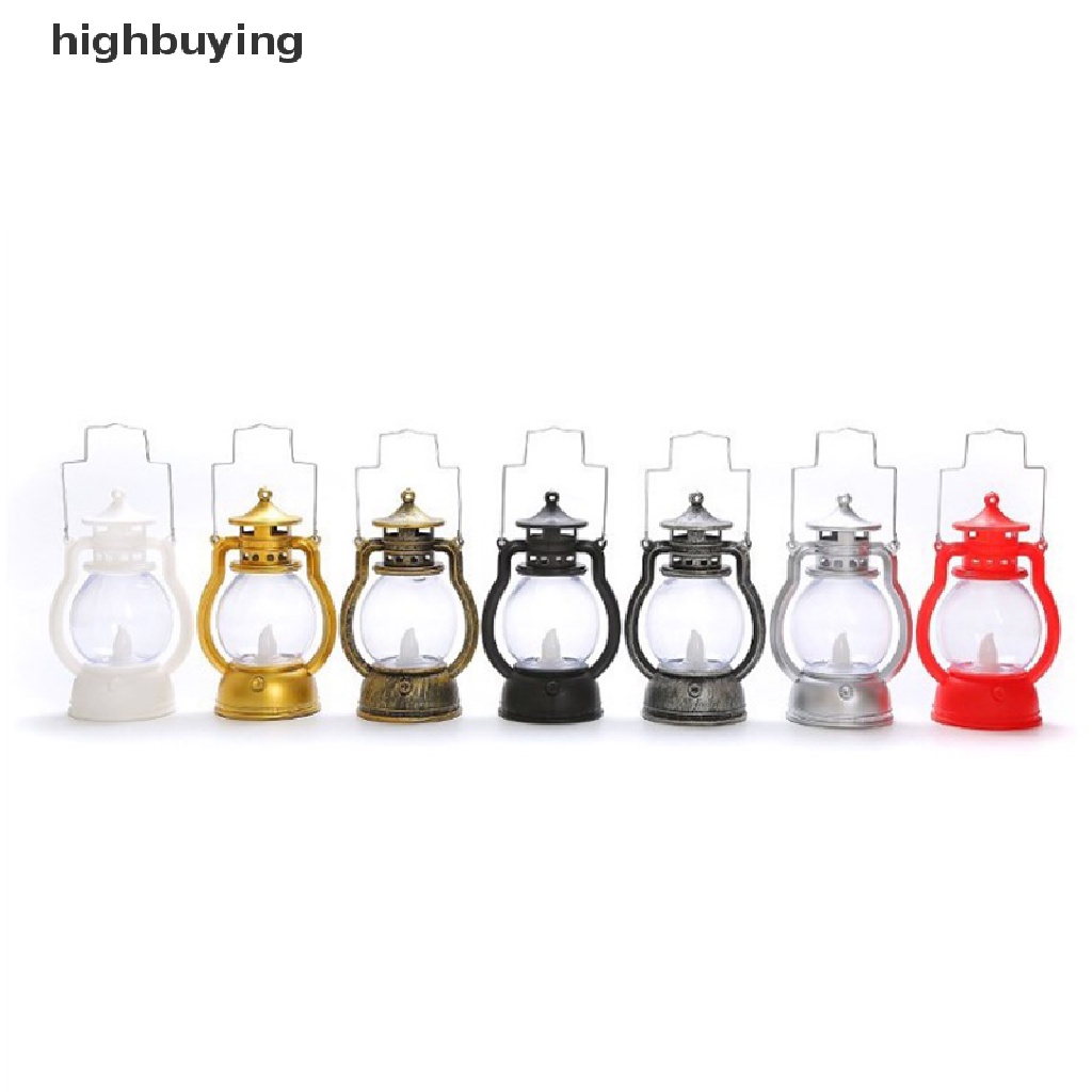 Đèn led kiểu đèn dầu phong cách halloween treo trang trí cổ điển