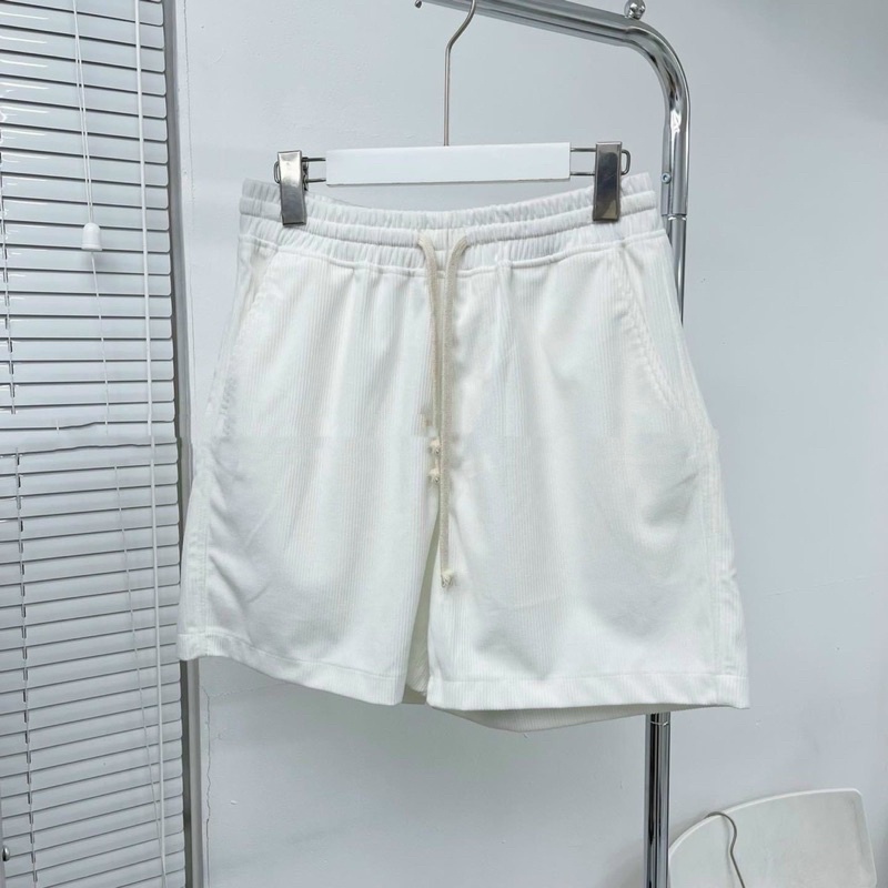 Quần short nhung tăm Unisex cao cấp