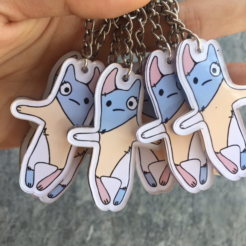 Móc khoá mica Bé thúi Nong Nao Nanon Ohm phim Bad Buddy Hot 2022