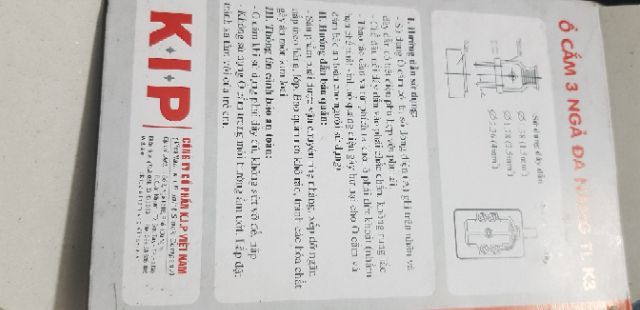 Ổ CẮM 3 NGẢ ĐA NĂNG VINAKIP