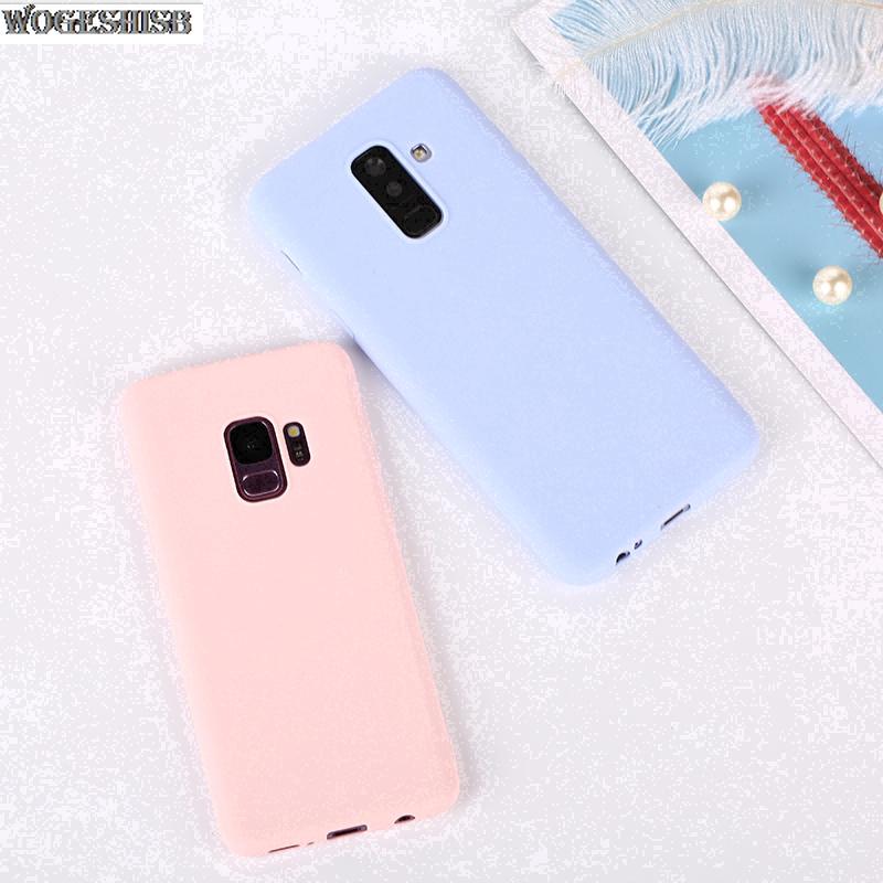 Ốp Lưng TPU Silicone Siêu Mỏng Màu Trơn Cho Samsung Galaxy S6 / S6 edge