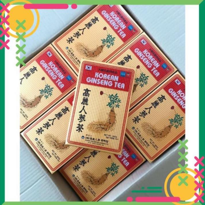 Trà hồng sâm Hàn Quốc Buleebang hộp 300g(3g×100 gói),hồi phục sức khỏe,tăng cường tốt cho hệ miễn di
