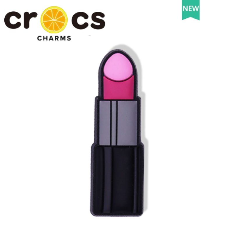 Crocs jibbitz charms Hoa Văn Giày Thời Trang Phong Cách Mới Có Khóa Cài Trang Trí Trên Cùng DIY