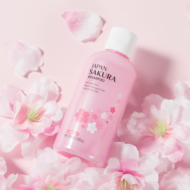 Dầu Gội Dưỡng Tóc LAIKAOU Sakura 100ml