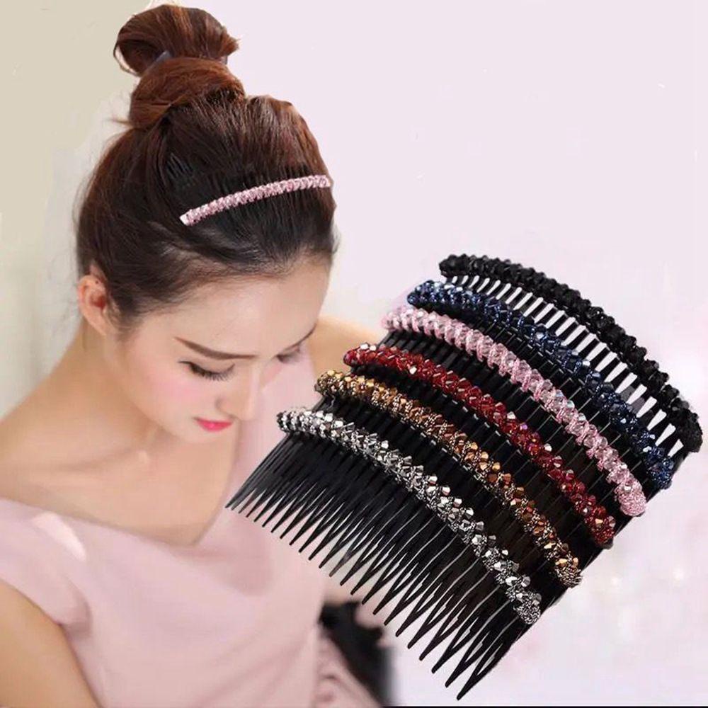 Kẹp Tóc Đuôi Ngựa Phong Cách Vintage Thời Trang Cho Nữ Giá Đỡ|Kẹp Tóc