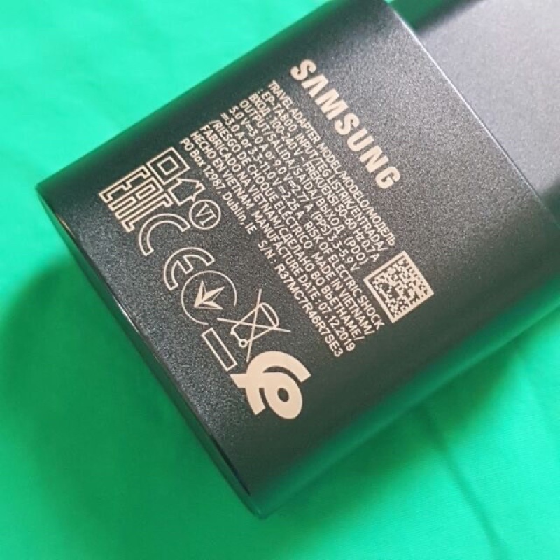 Cốc Sạc Củ Sạc Samsung Note10 Type C To TypeC Zin Sạc Nhanh 25w Sử dụng Cho Dòng Note 8/9/10 S8/9/10/S10P /S7e/S10/S10+
