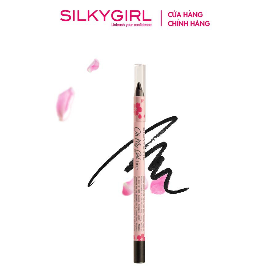 Chì Gel Viền Mắt Dạng Chuốt Silkygirl Oh My Gel Liner 1.2g