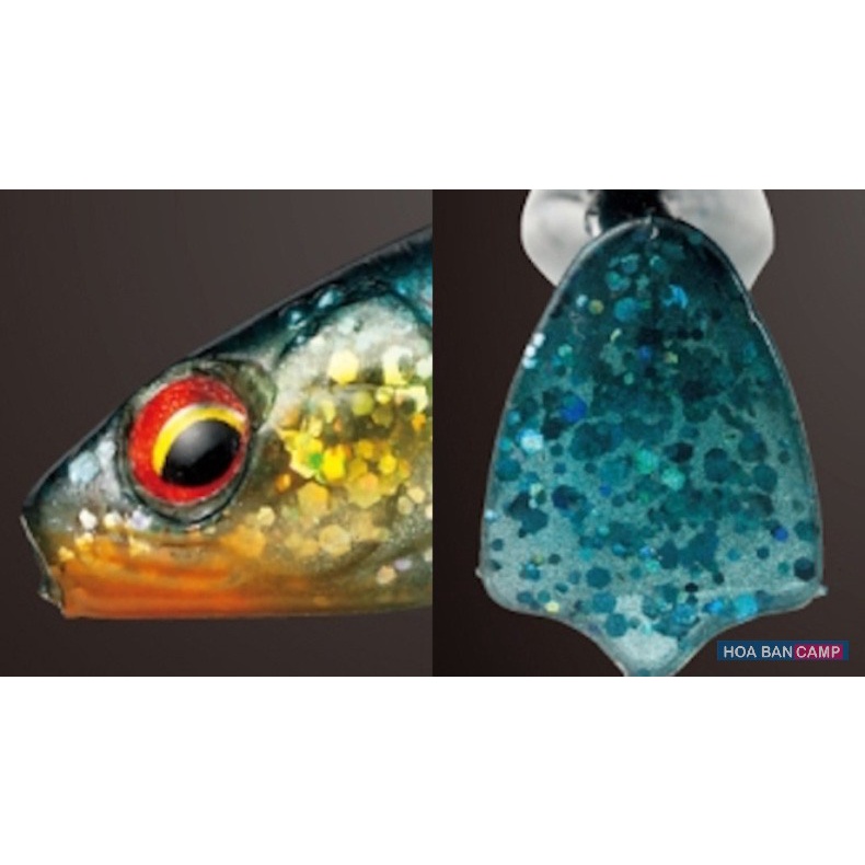 Mồi Mềm Con Cá Daiwa Flat Junkie Duckfin Shad R – 8.9cm