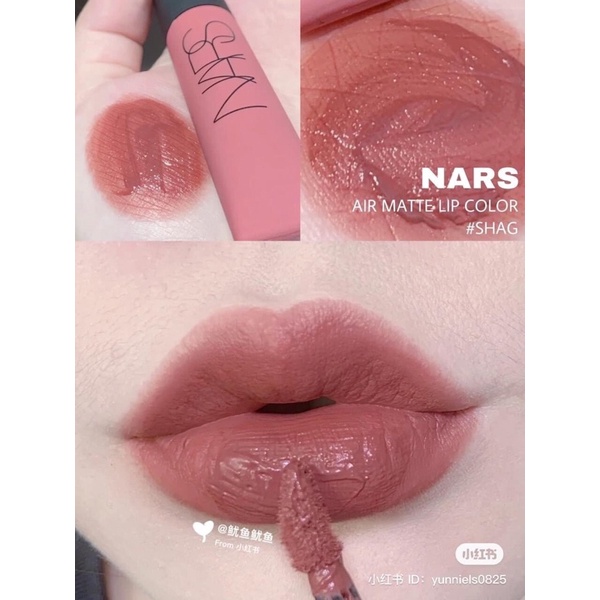 Son kem lì Nars Air Matte Lip Color các màu, chất son mịn, mướt môi