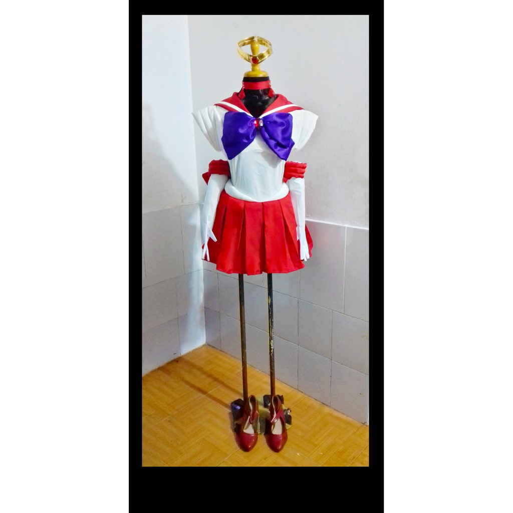 Đồ cosplay nữ - Thủy Thủ Sao Hỏa - Sailor Mars - Sailor Moon - Thủy Thủ Mặt Trăng