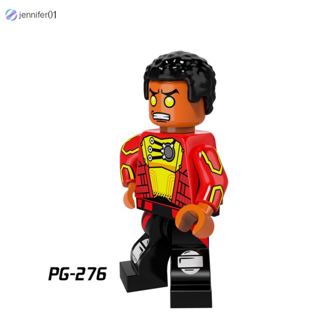 Bộ Đồ Chơi Lắp Ráp Lego Mini Chủ Đề Siêu Anh Hùng Màu Xanh Lá Cây Đèn Lồng Lạnh Giáo Dục Cho Bé