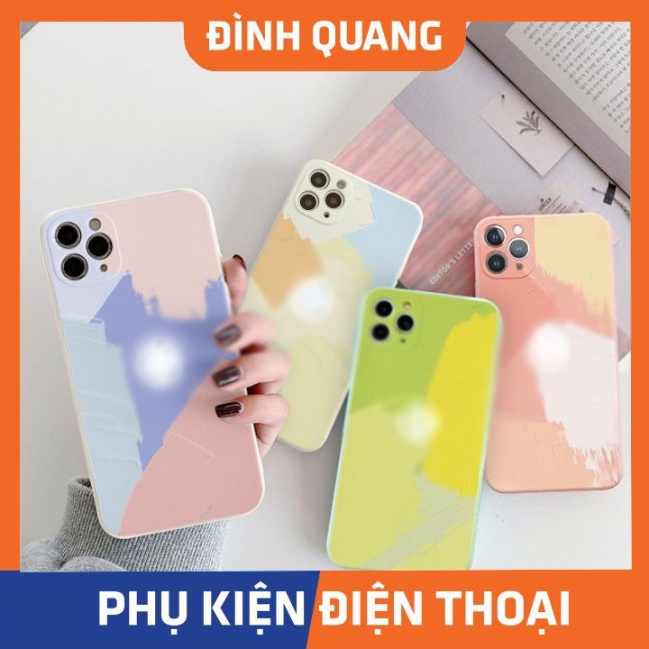 Ốp lưng iphone cạnh vuông BVC màu trái cây 6/6plus/6s/6splus/7/7plus/8/8plus/x/xs/11/12/pro/max/plus/promax - ĐQ Store