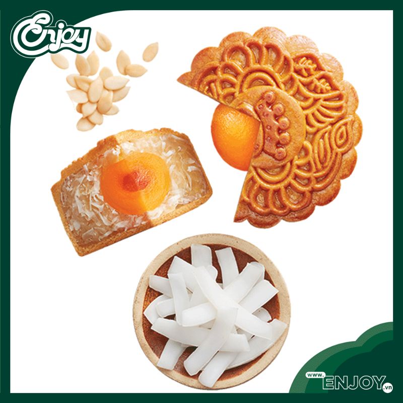 Nhân dừa Phú Thương gói 2kg làm bánh trung thu, báng ngọt