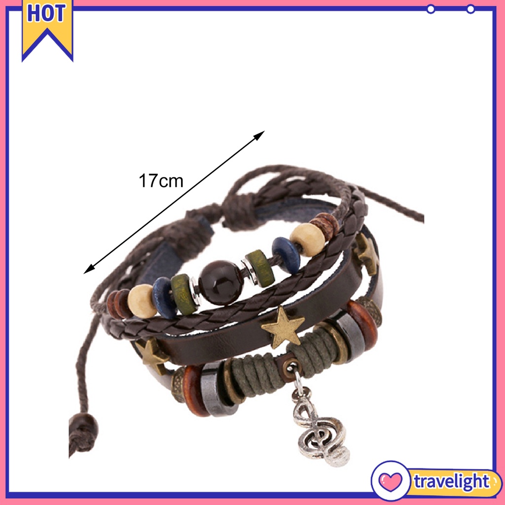 Vòng tay chuỗi hạt thủ công thân thiện với làn da thời trang cho nam nữ