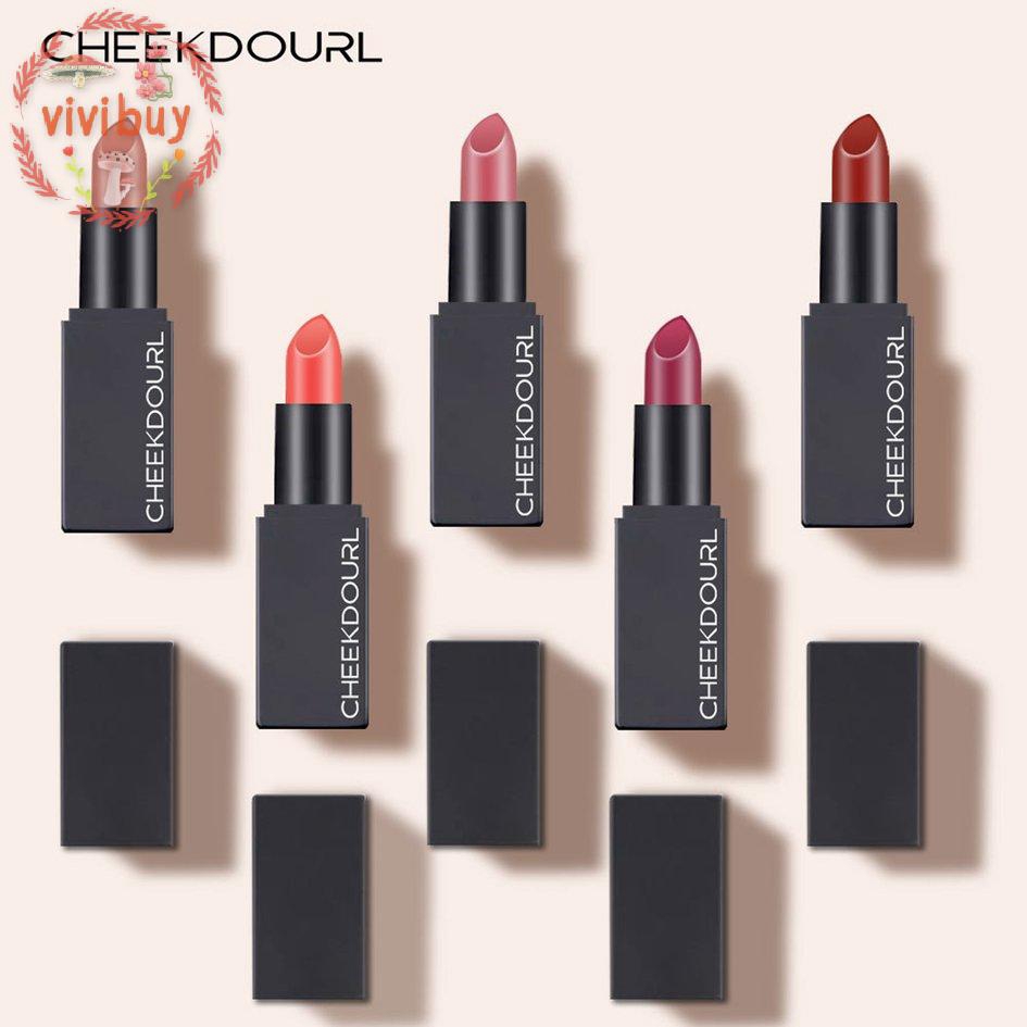 [Hàng mới về] Son môi trang điểm màu nude nhung lì ống vuông