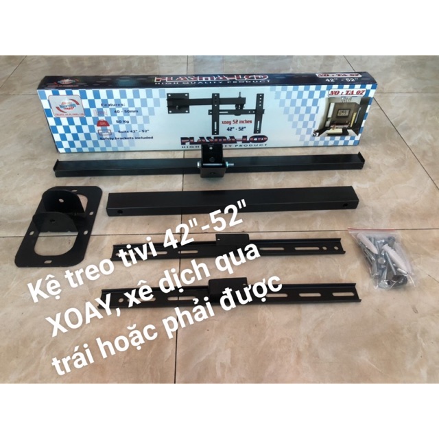 GIÁ TREO TIVI 42-52INCH XOAY _HÀNG CHẤT LƯỢNG GIÁ TỐT