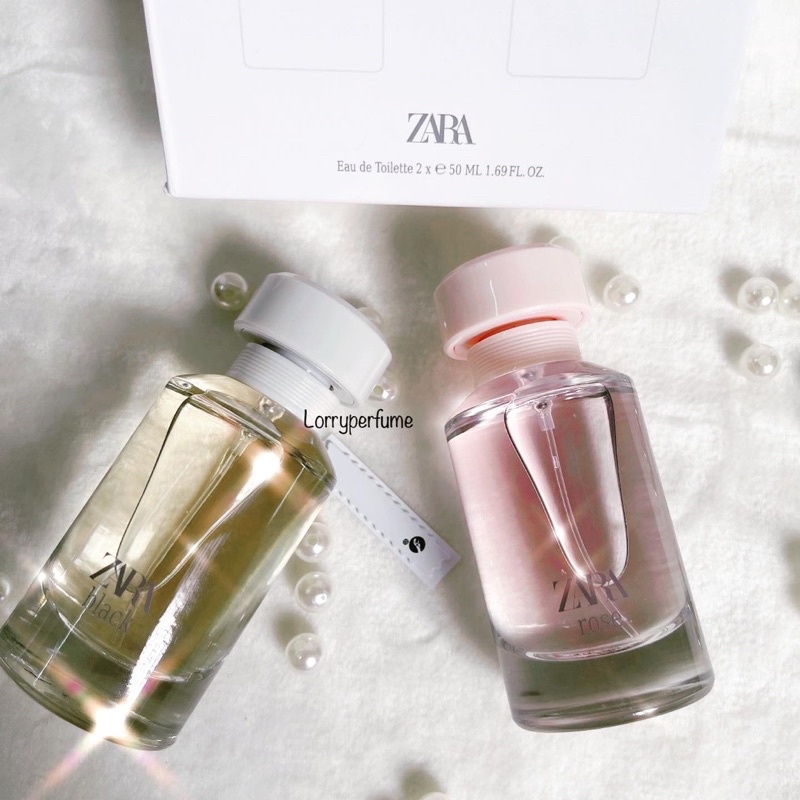 Set Nước Hoa Nữ Z.a.r.a Rose & Black EDT