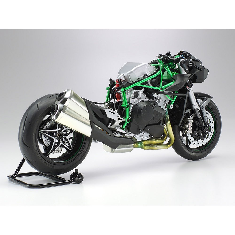 14136 Mô hình xe mô tô 1/12 SCALE Kawasaki Ninja H2 CARBON  - GDC