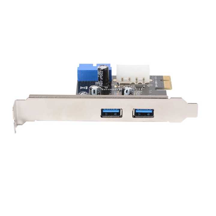 [Loại 1] Card Mạng PCI Express to Sound 5.1,  PCI to Com, PCI Express to 2 Cổng USB 3.0