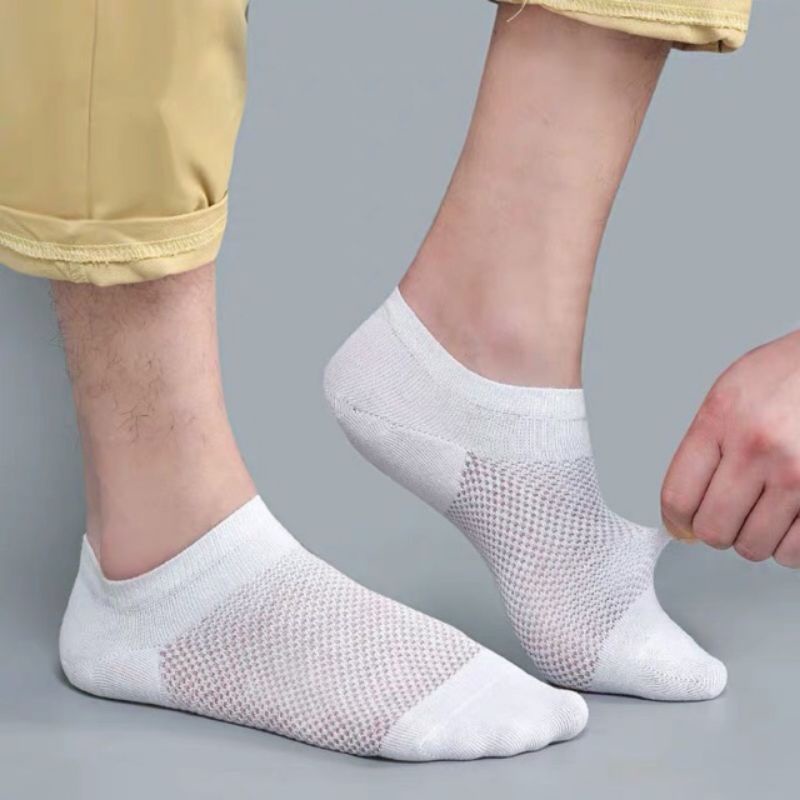 Tất lưới nam nữ mỏng nhẹ thoang khí thích hợp cho mùa hè