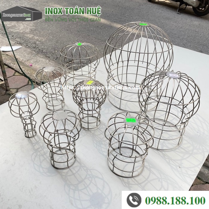 Quả cầu chắn rác inox