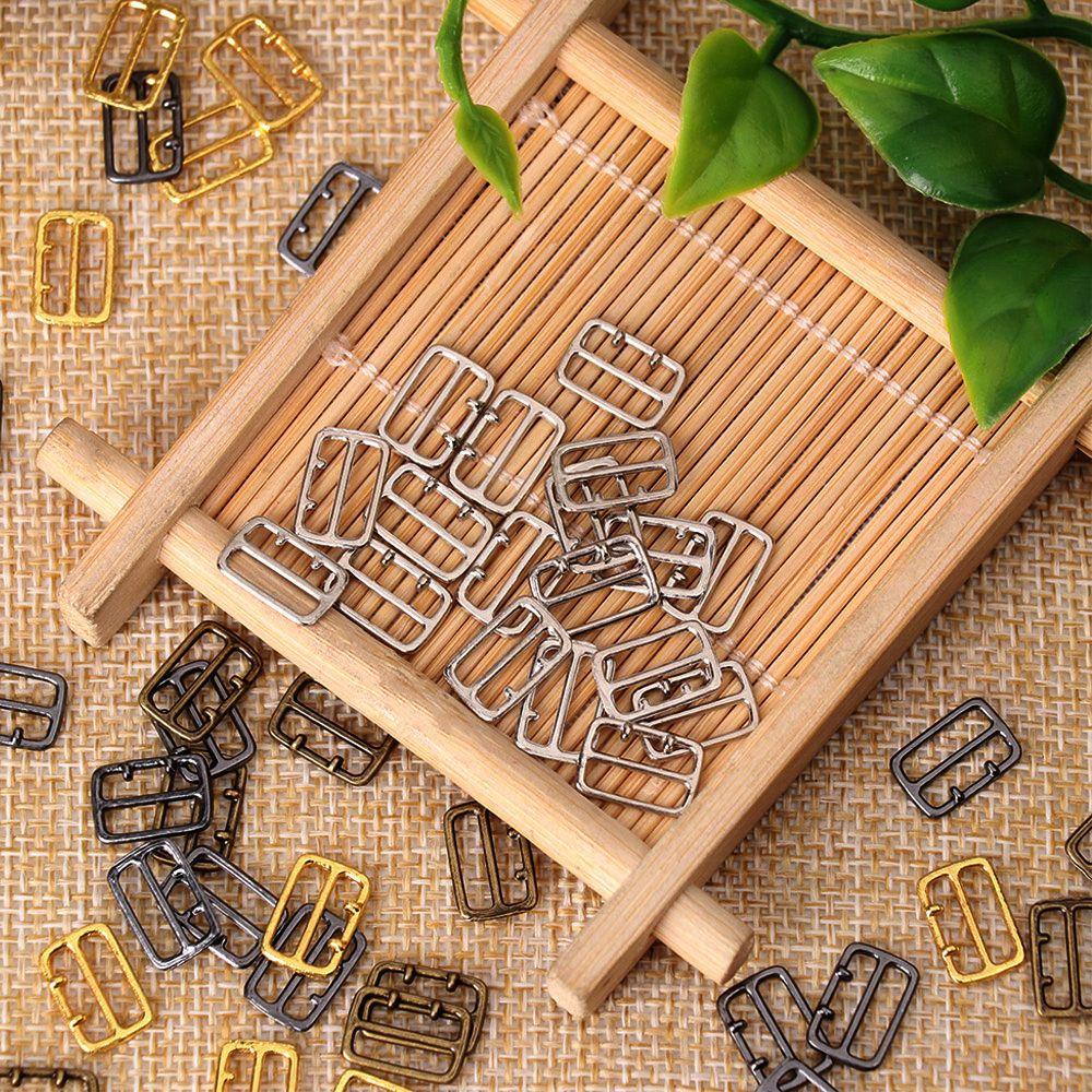 Set 1 / 20 / 40 Khóa Ba Cạnh Mini Siêu Nhỏ 4 Màu Làm Đồ Thủ Công Búp Bê