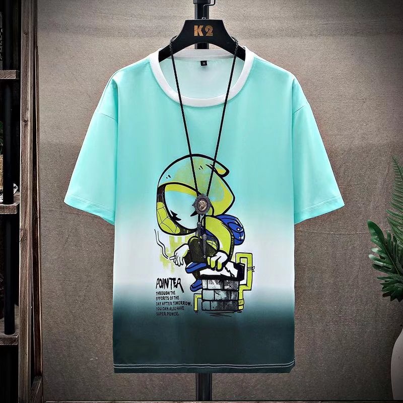 Set Đồ Thể Thao Hai Món Gồm Áo Thun Tay Ngắn Dáng Rộng Thời Trang Mùa Hè Có size Lớn M-5XL Dành Cho Nam Giới