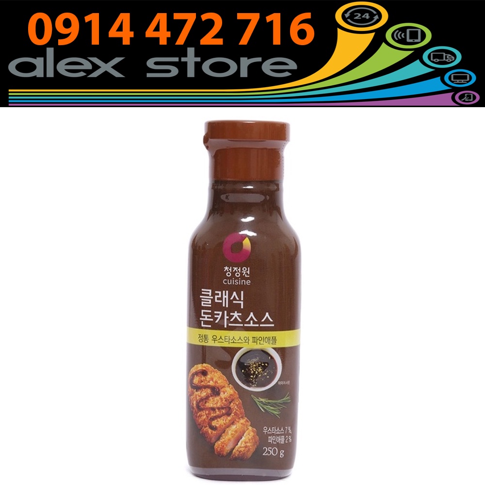 Sốt Chấm Thịt Heo Chiên Rán Tonkatsu Sauce Chung Jung One Hàn Quốc 250g