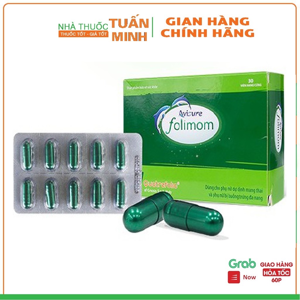 Folimom avisure-sản phẩm bổ sung dinh dưỡng giúp tăng khả năng thụ thai cho nữ giới