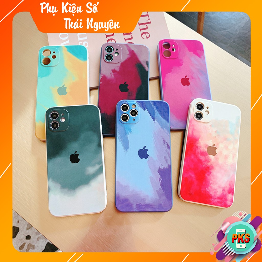Ốp lưng iphone Color loang cạnh vuông BVC 6/6plus/6s/6splus/7/7plus/8/8plus/x/xr/xs/11/12/pro/max/plus/promax- Dino Case