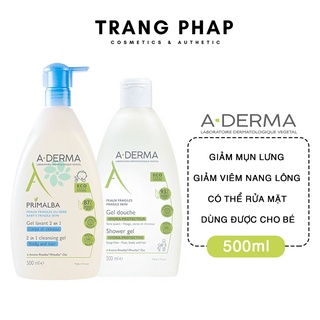 Sữa tắm Aderma giảm mụn lưng 500ml
