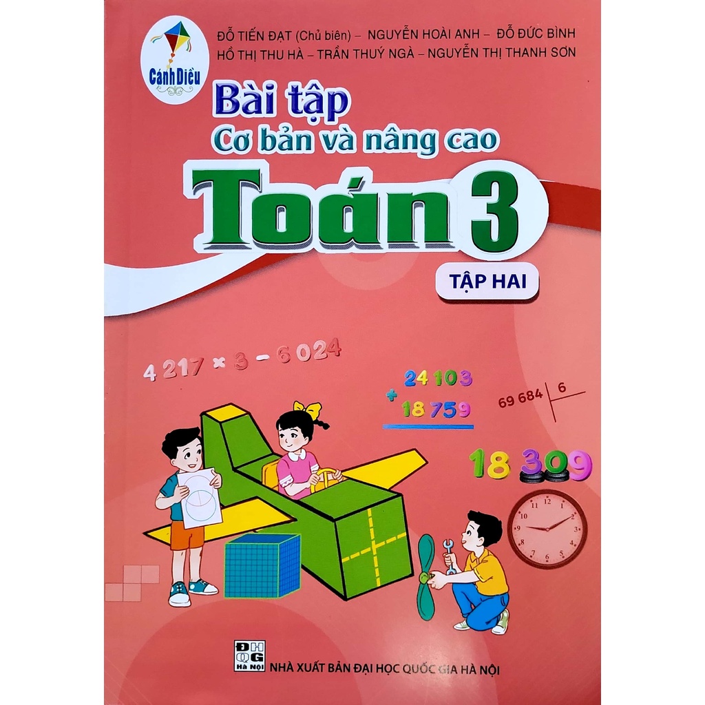 Sách - Bài tập cơ bản và nâng cao Toán 3 - Cánh Diều
